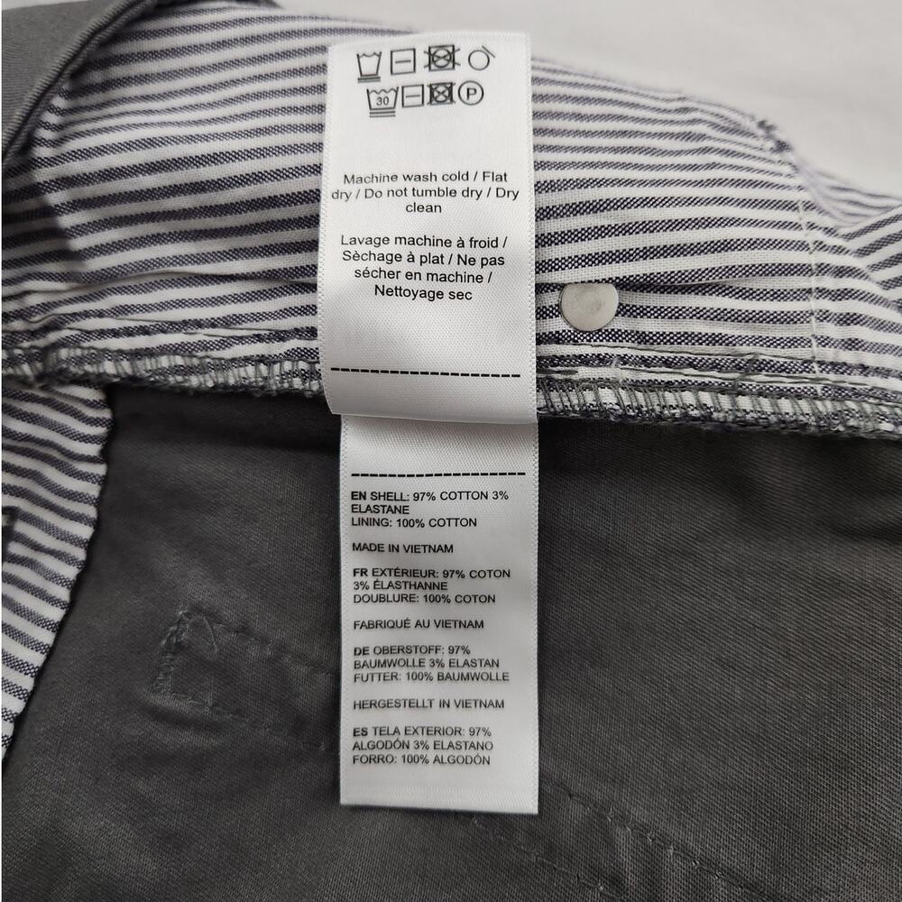 UNTUCKit Don Santiago Pants 34x30 Dark Gray Chinos NWT New Mens Casual Trousers - Picture 10 of 12